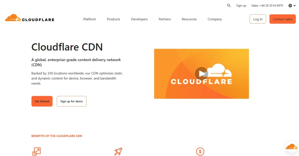cloudflare cdn