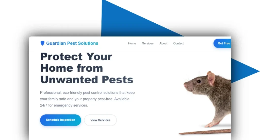 custom built website