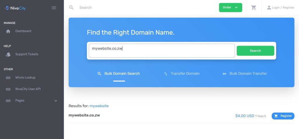 domain registration