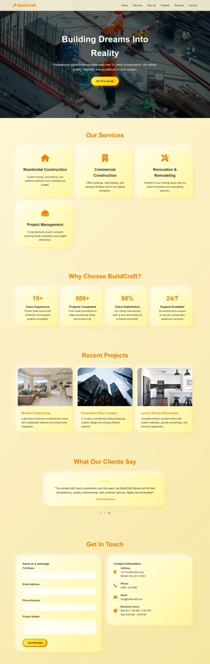 Construction website yellow - Image 3
