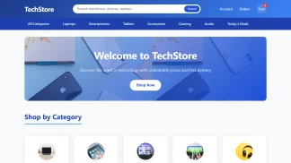 Electronics online store