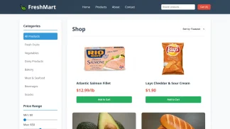 Simple Online Store Integration