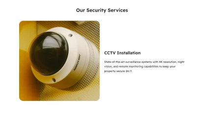 Security Services Website - Image 3