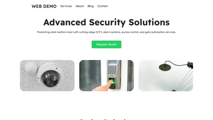 Security Services Website - Image 4