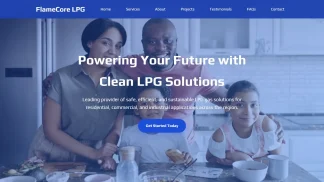 lgp gas company website blue