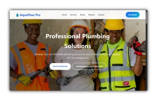 Plumbing Website