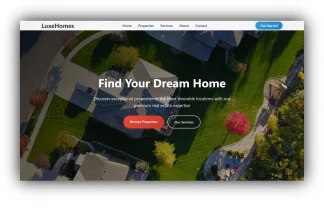Real Estate Property Listing Website