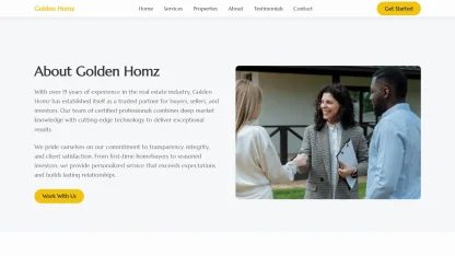 Real Estate Website Gold Simple - Image 3