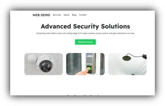 Security Services Website