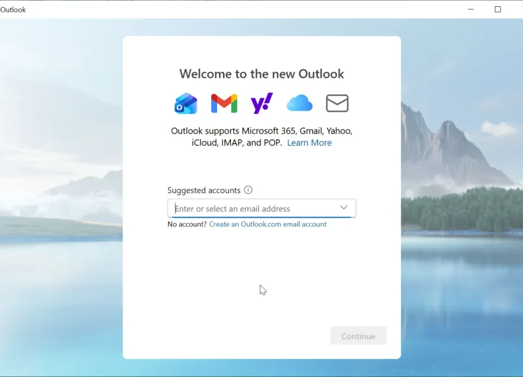 outlook desktop