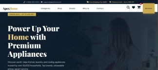 Home Appliance Online Store Gold